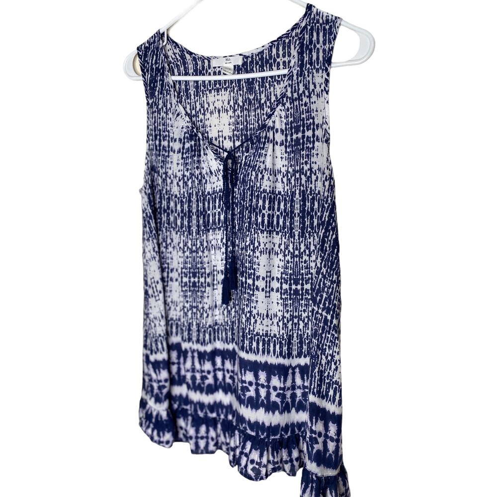 Bohemian BLL Tie-dye tunic top - Small, Sleeveless
